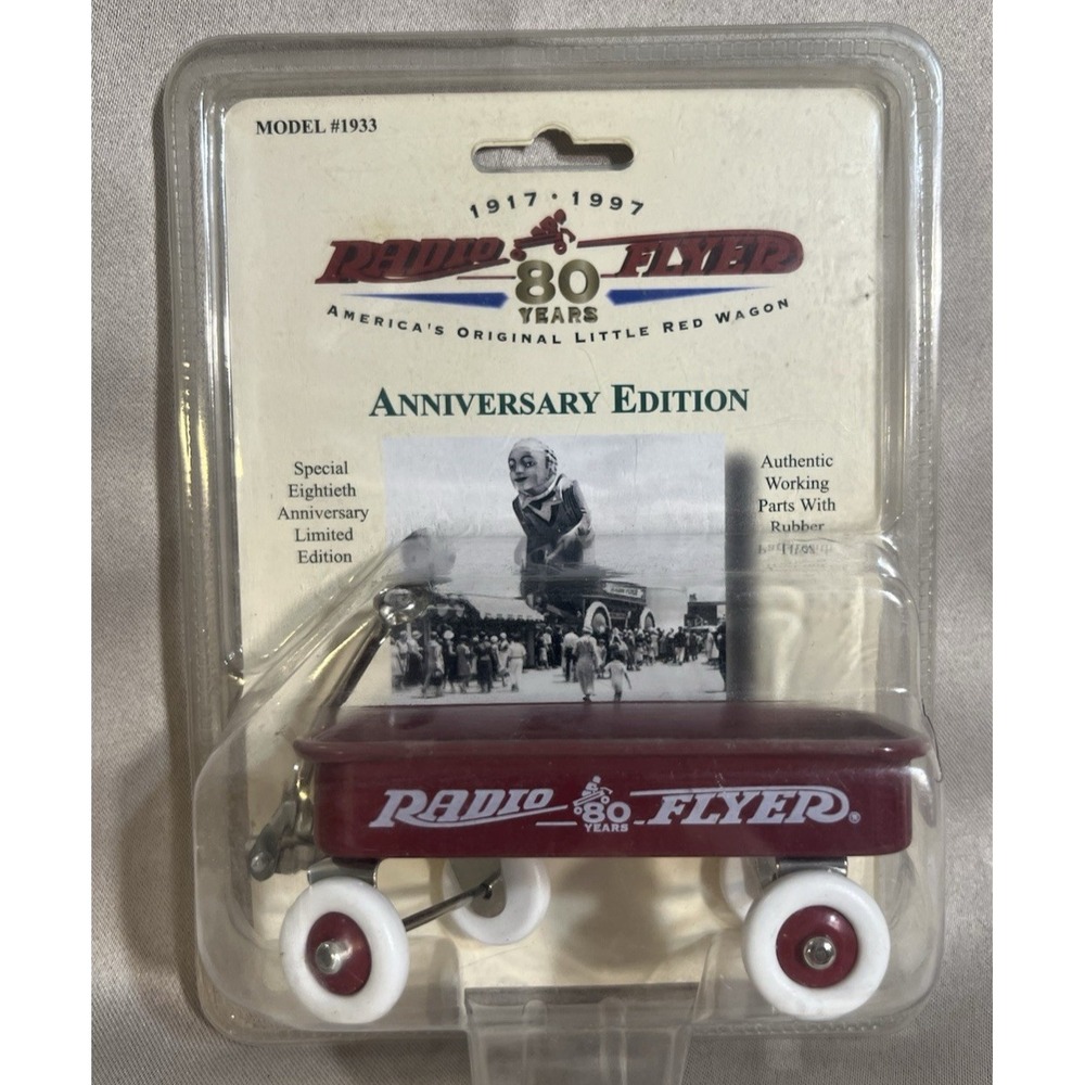 NEW Radio Flyer 80 Years Anniversary Edition Tin Wagon (2511)